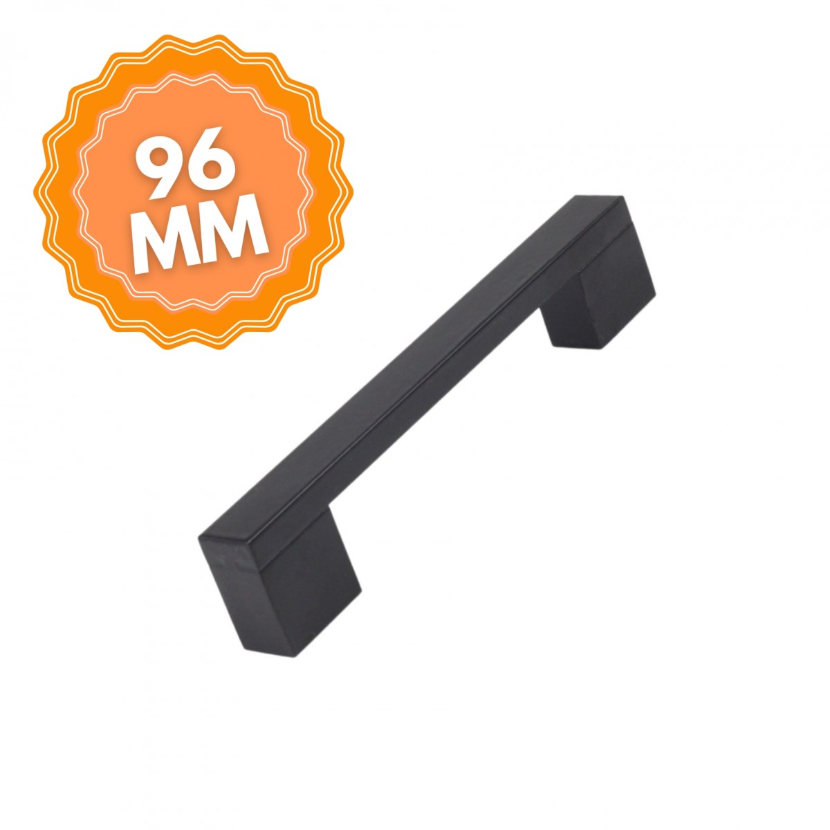 Alüminyum Köprü Kulp 96 mm-Siyah