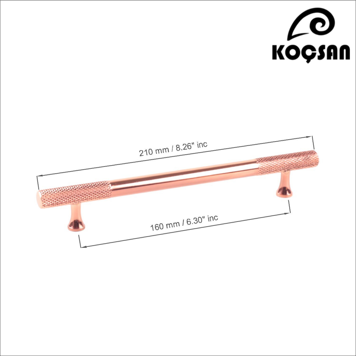 Apex 160 mm Rose Kulp Lüks Country Mutfak Mobilya Dolap Çekmece Kulpu