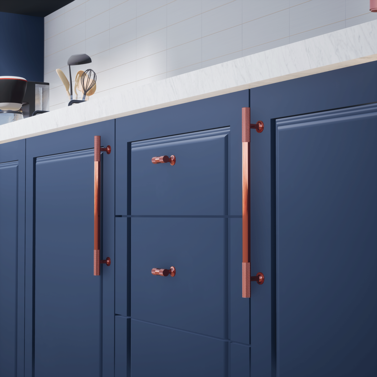 Apex 160 mm Rose Kulp Lüks Country Mutfak Mobilya Dolap Çekmece Kulpu