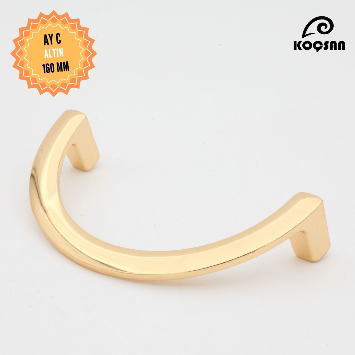 Ay C Kulp Lüks Country Mutfak Mobilya Dolap Çekmece Kulpu 160 mm-Altın Ay C Kulp Lüks Country Mutfak Mobilya Dolap Çekmece Kulpu 160 mm-Altın