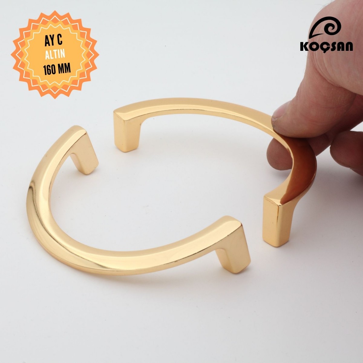 Ay C Kulp Lüks Country Mutfak Mobilya Dolap Çekmece Kulpu 160 mm-Altın Ay C Kulp Lüks Country Mutfak Mobilya Dolap Çekmece Kulpu 160 mm-Altın