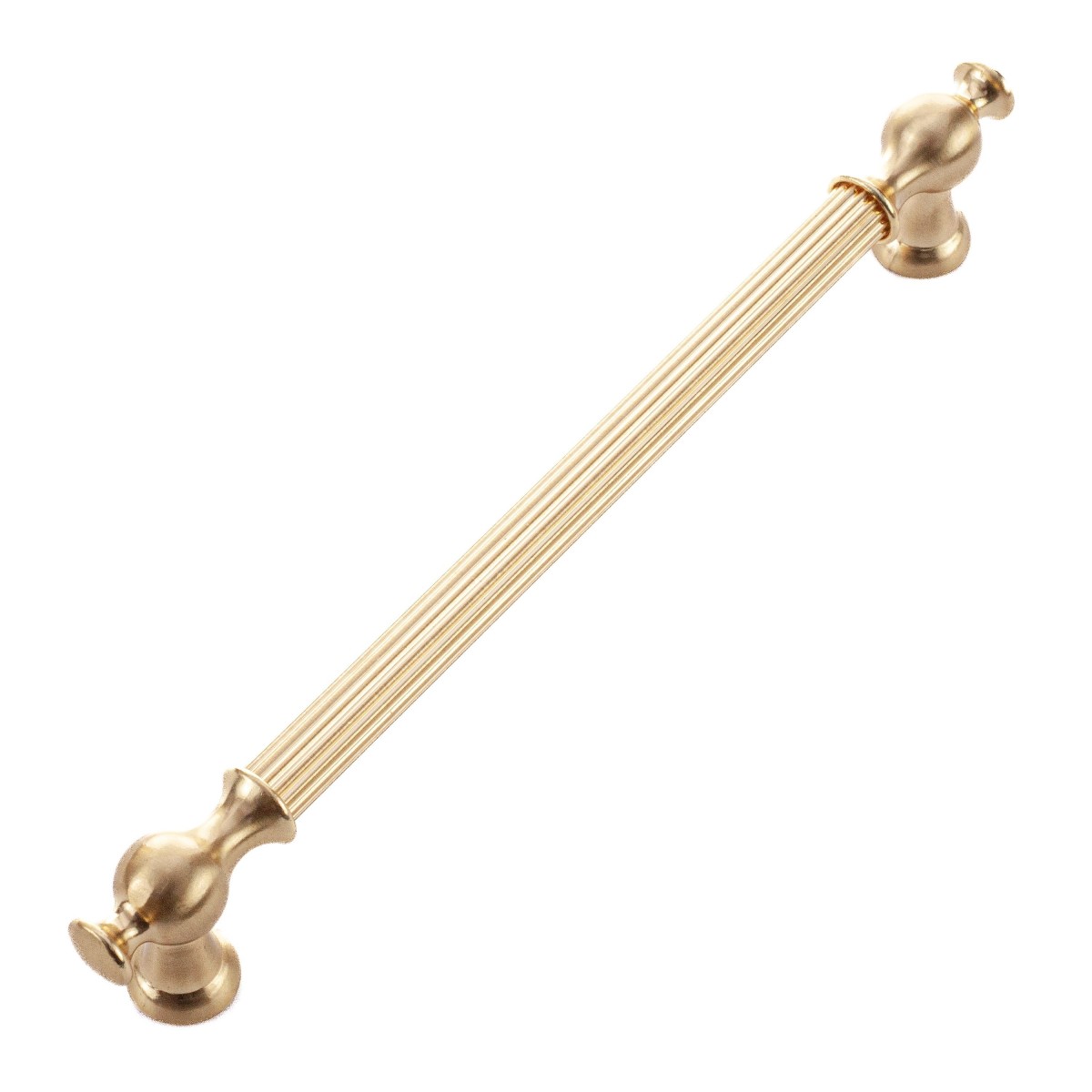 Begum Kulp Lüks Country Mutfak Mobilya Dolap Çekmece Kulpu 224 mm_Mat Altın Begum Kulp Lüks Country Mutfak Mobilya Dolap Çekmece Kulpu 224 mm_Mat Altın