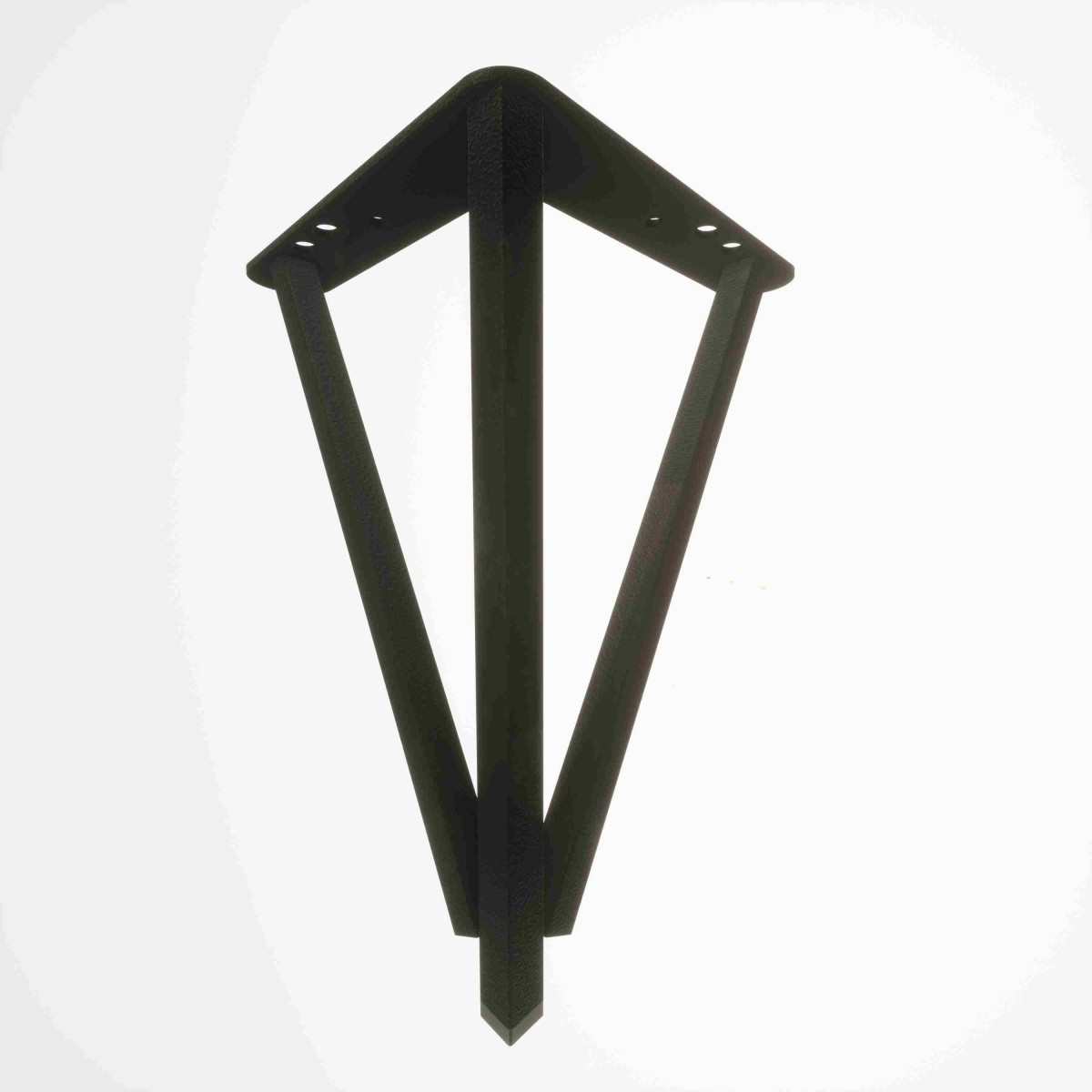 Eyfel Siyah 18 cm Mobilya Ayağı, Lüks Metal Mobilya Ayak, Koltuk, Dolap, Şifonyer, Masa Ayak