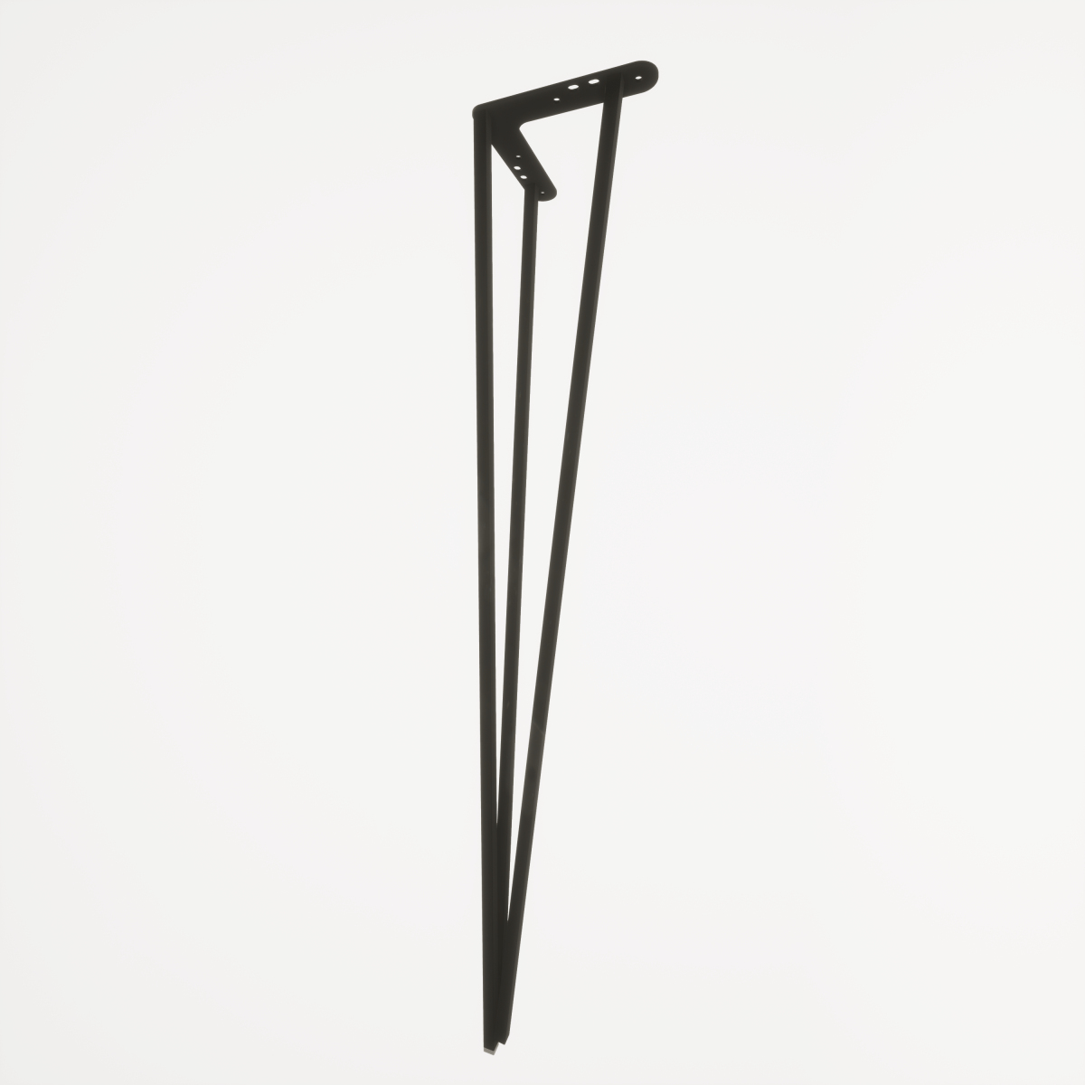 Eyfel Siyah 72 cm Mobilya Ayağı, Lüks Metal Mobilya Ayak, Koltuk, Dolap, Şifonyer, Masa Ayak