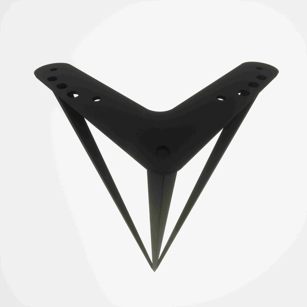 Eyfel Siyah 72 cm Mobilya Ayağı, Lüks Metal Mobilya Ayak, Koltuk, Dolap, Şifonyer, Masa Ayak