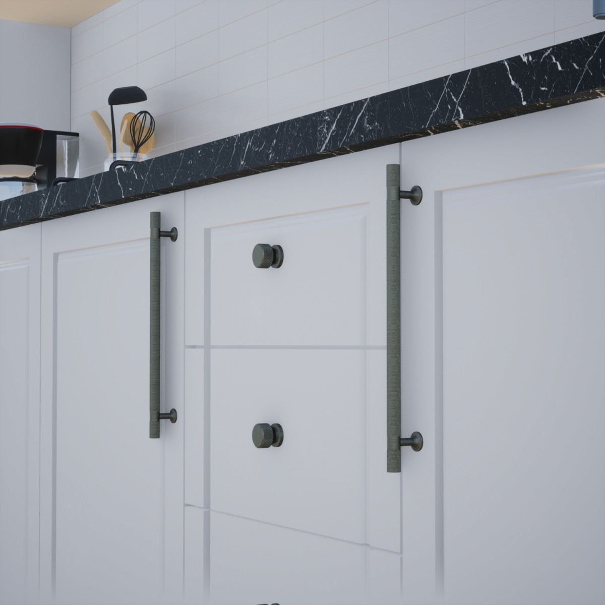 Firuze 160 mm Antik Gümüş Kulp Lüks Country Mutfak Mobilya Dolap Çekmece Kulpu Firuze 160 mm Antik Gümüş Kulp Lüks Country Mutfak Mobilya Dolap Çekmece Kulpu