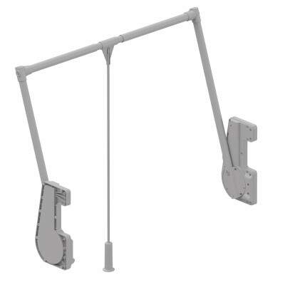 Gardrop İçi Elbise Asansörü Gri 850-110