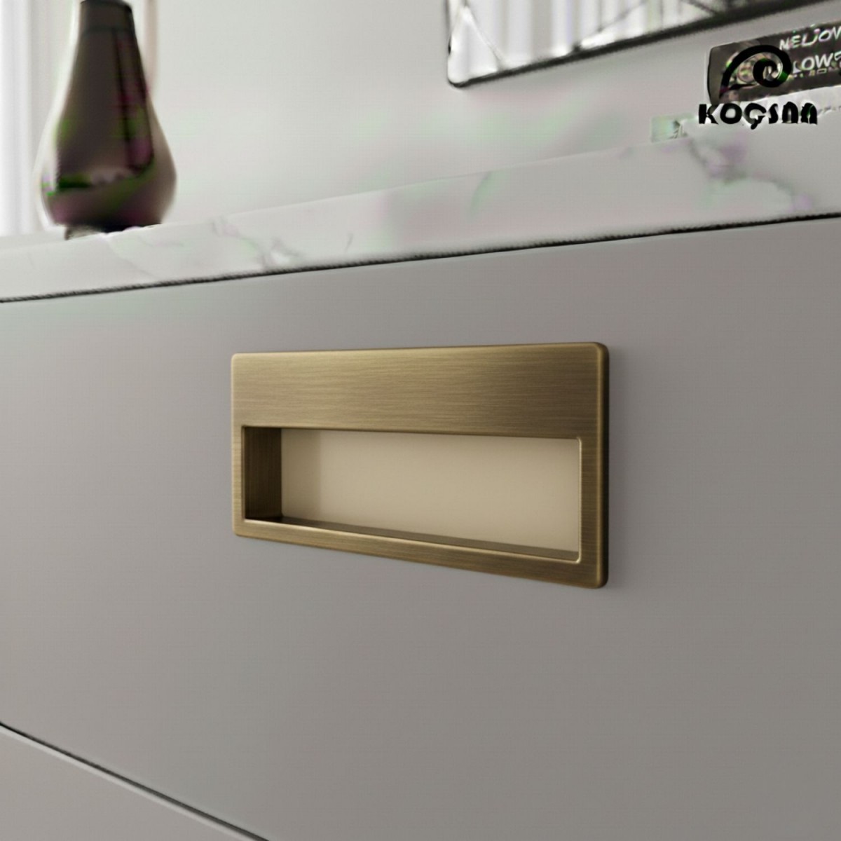 Gömme Kulp Lüks Country Mutfak Mobilya Dolap Çekmece Kulpu Gömme Kulp Lüks Country Mutfak Mobilya Dolap Çekmece Kulpu