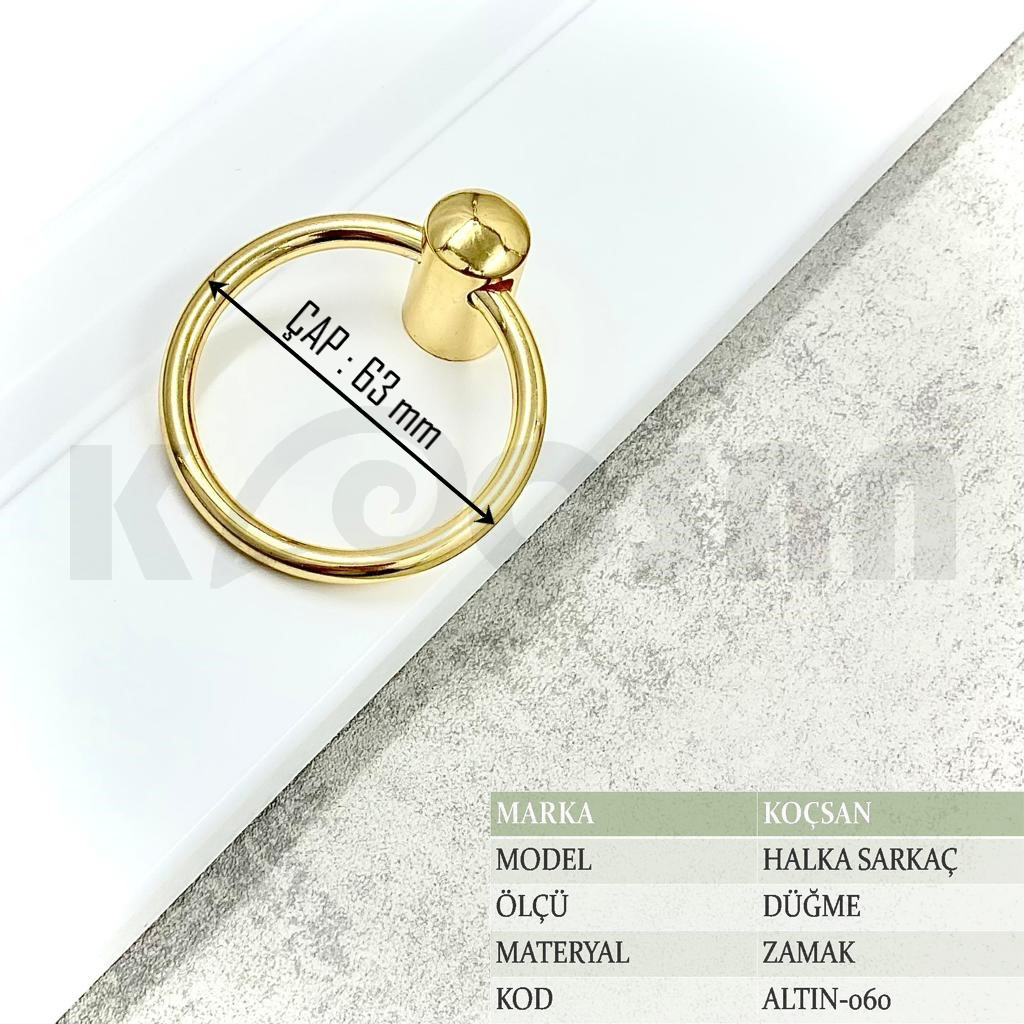 Halka Sarkac Altın Kulp Lüks Country Mutfak Mobilya Dolap Çekmece Kulpu Halka Sarkac Altın Kulp Lüks Country Mutfak Mobilya Dolap Çekmece Kulpu