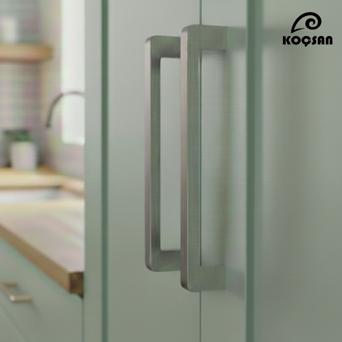 Hüma Kulp Lüks Country Mutfak Mobilya Dolap Çekmece Kulpu 224 mm-İnox Hüma Kulp Lüks Country Mutfak Mobilya Dolap Çekmece Kulpu 224 mm-İnox