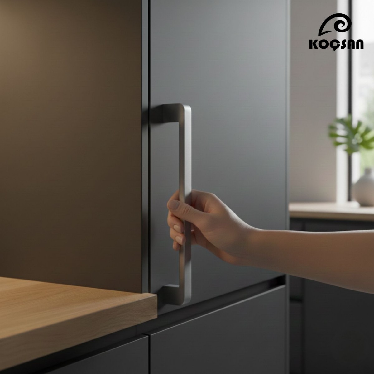 Hüma Kulp Lüks Country Mutfak Mobilya Dolap Çekmece Kulpu 224 mm-İnox Hüma Kulp Lüks Country Mutfak Mobilya Dolap Çekmece Kulpu 224 mm-İnox