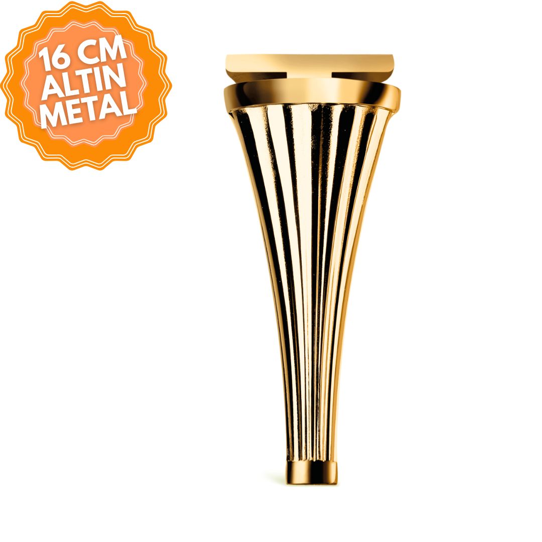 Hünkar Ayak, Mobilya Ayağı, Lüks Metal Mobilya Ayak, Koltuk, Dolap, Şifonyer Ayak 16 cm-Altın Hünkar Ayak, Mobilya Ayağı, Lüks Metal Mobilya Ayak, Koltuk, Dolap, Şifonyer Ayak 16 cm-Altın