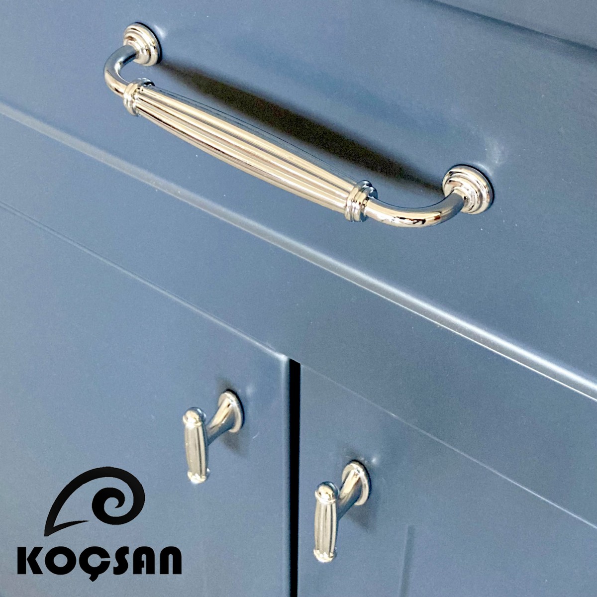 Kardelen 96 mm Krom Kulp Lüks Country Mutfak Mobilya Dolap Çekmece Kulpu