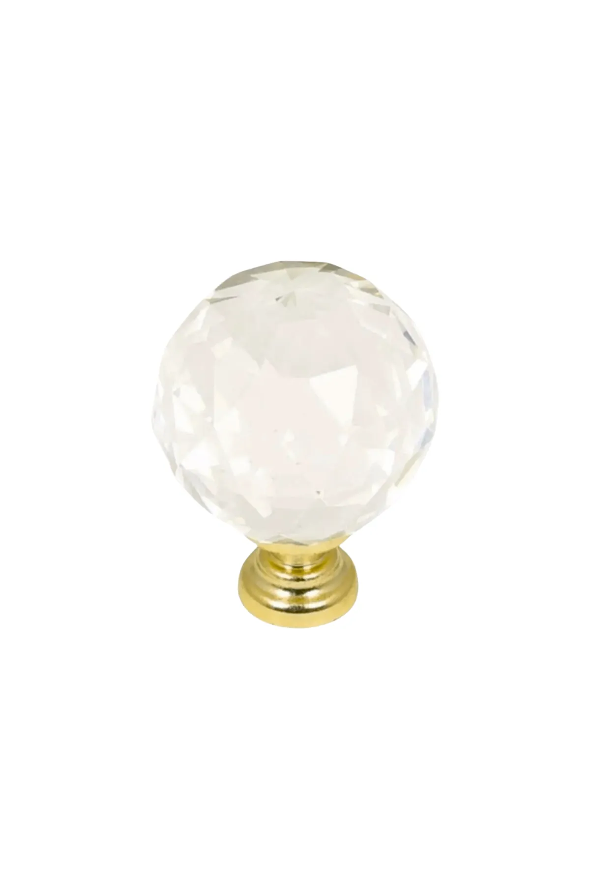 Kristal Küre Kulp 30 mm-Altın