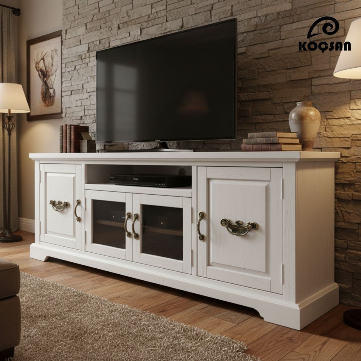 Meltem 64 mm Kulp Lüks Country Mutfak Mobilya Dolap Çekmece Kulpu