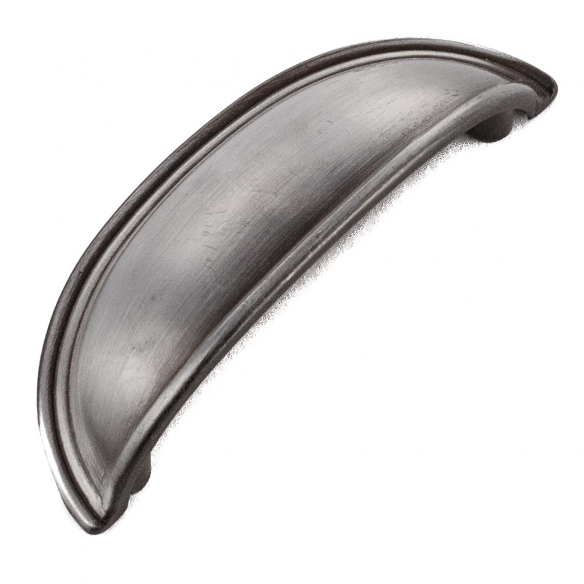 Midye 64 mm Antik Gümüş Kulp Lüks Country Mutfak Mobilya Dolap Çekmece Kulpu