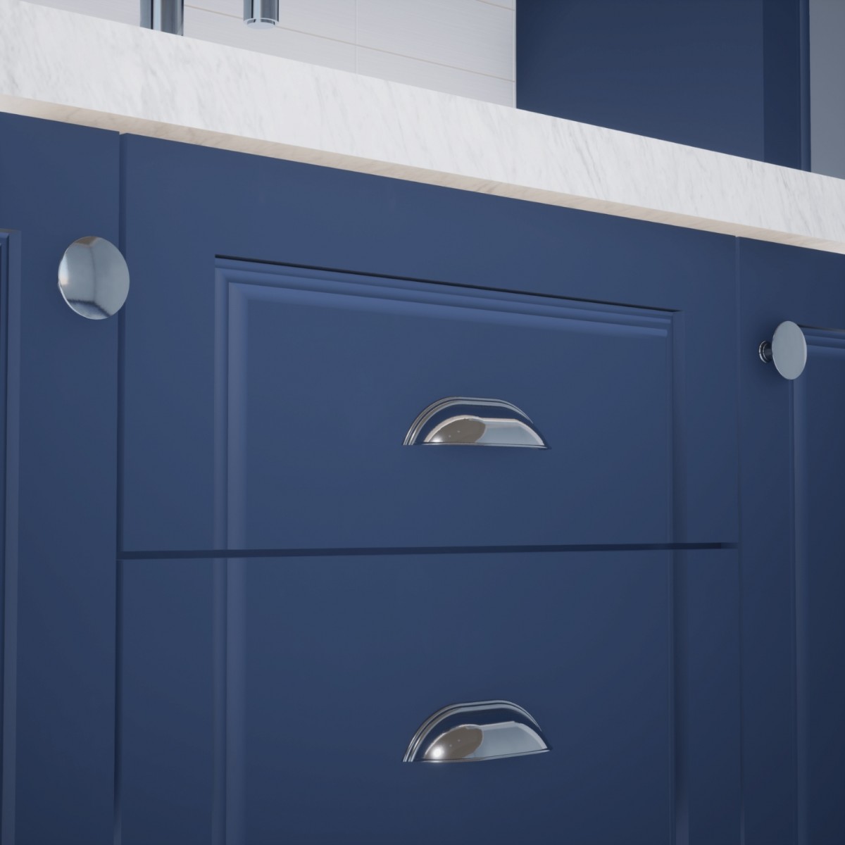 Midye 64 mm Krom Kulp Lüks Country Mutfak Mobilya Dolap Çekmece Kulpu Midye 64 mm Krom Kulp Lüks Country Mutfak Mobilya Dolap Çekmece Kulpu