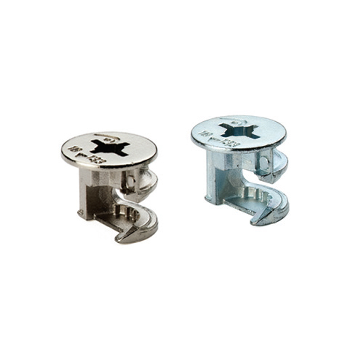 Minifix Gövde Metal Nikel 15x13 mm