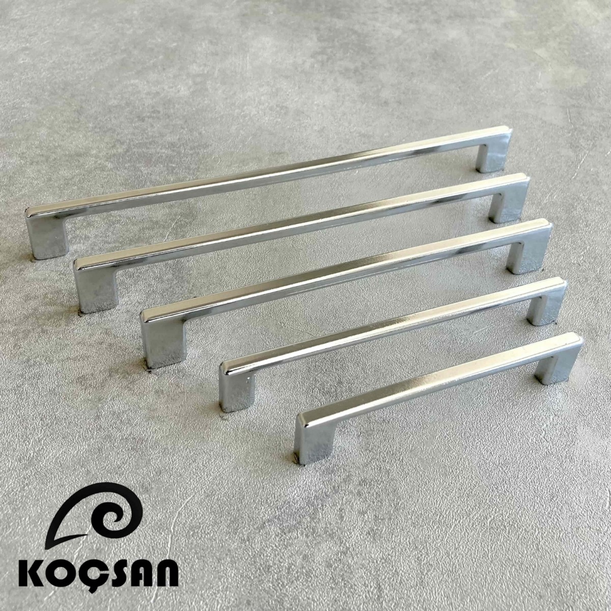 Narin 192 mm Krom Kulp Lüks Country Mutfak Mobilya Dolap Çekmece Kulpu
