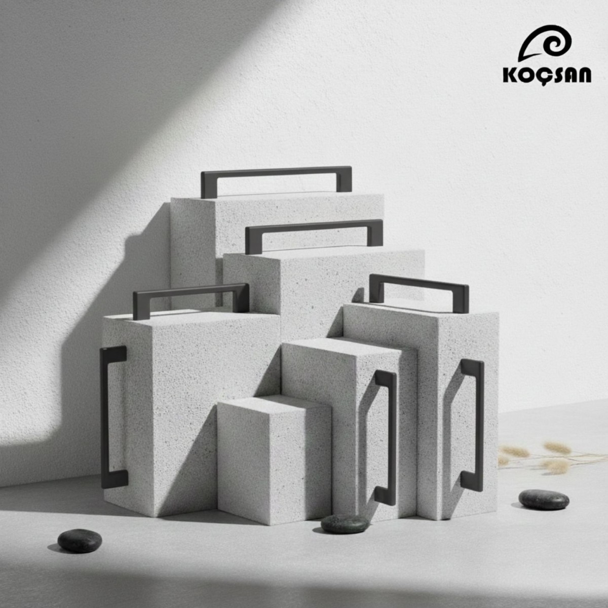 Narin Kulp Lüks Country Mutfak Mobilya Dolap Çekmece Kulpu 96 mm-Siyah