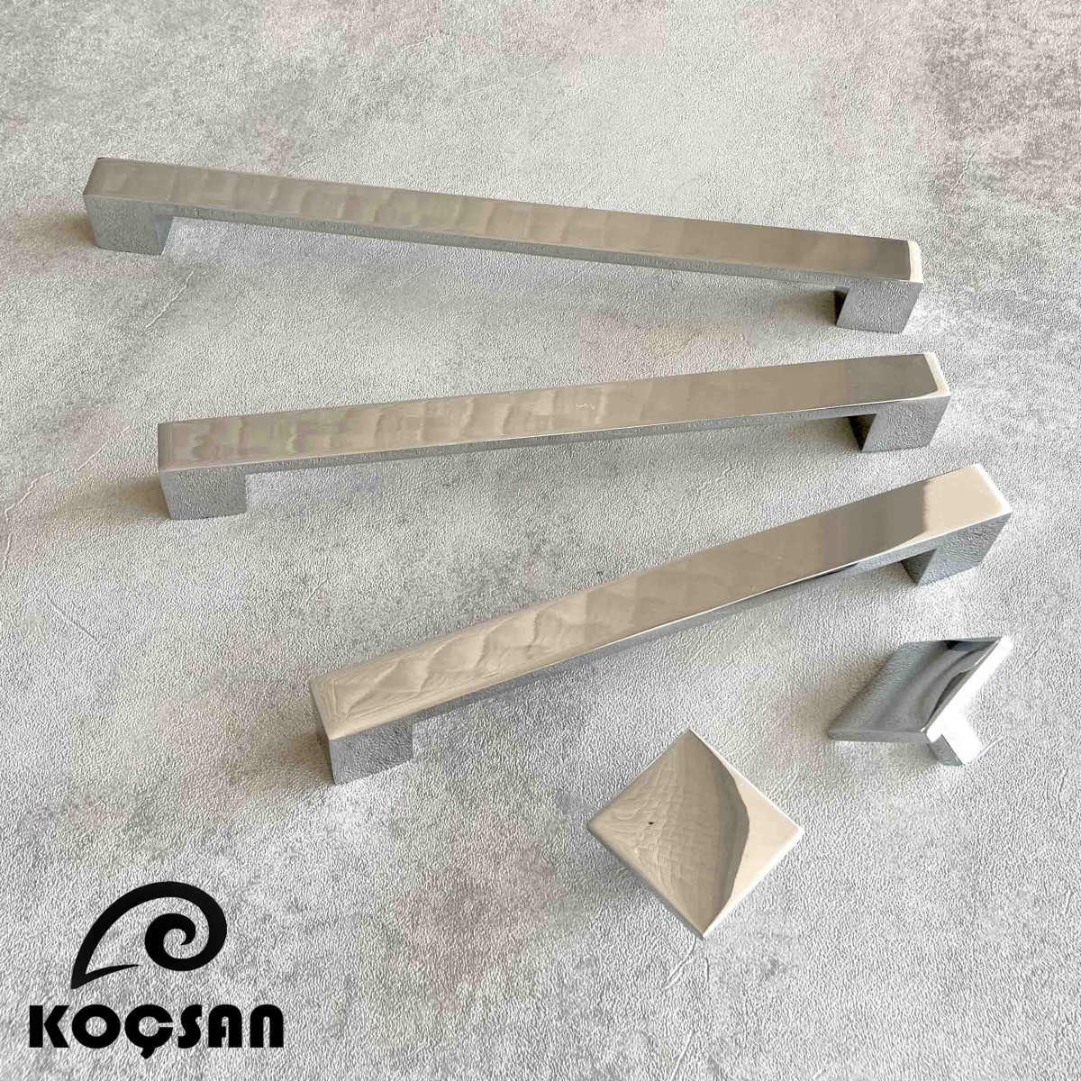 Nergis Kulp Lüks Country Mutfak Mobilya Dolap Çekmece Kulpu 128 mm Krom