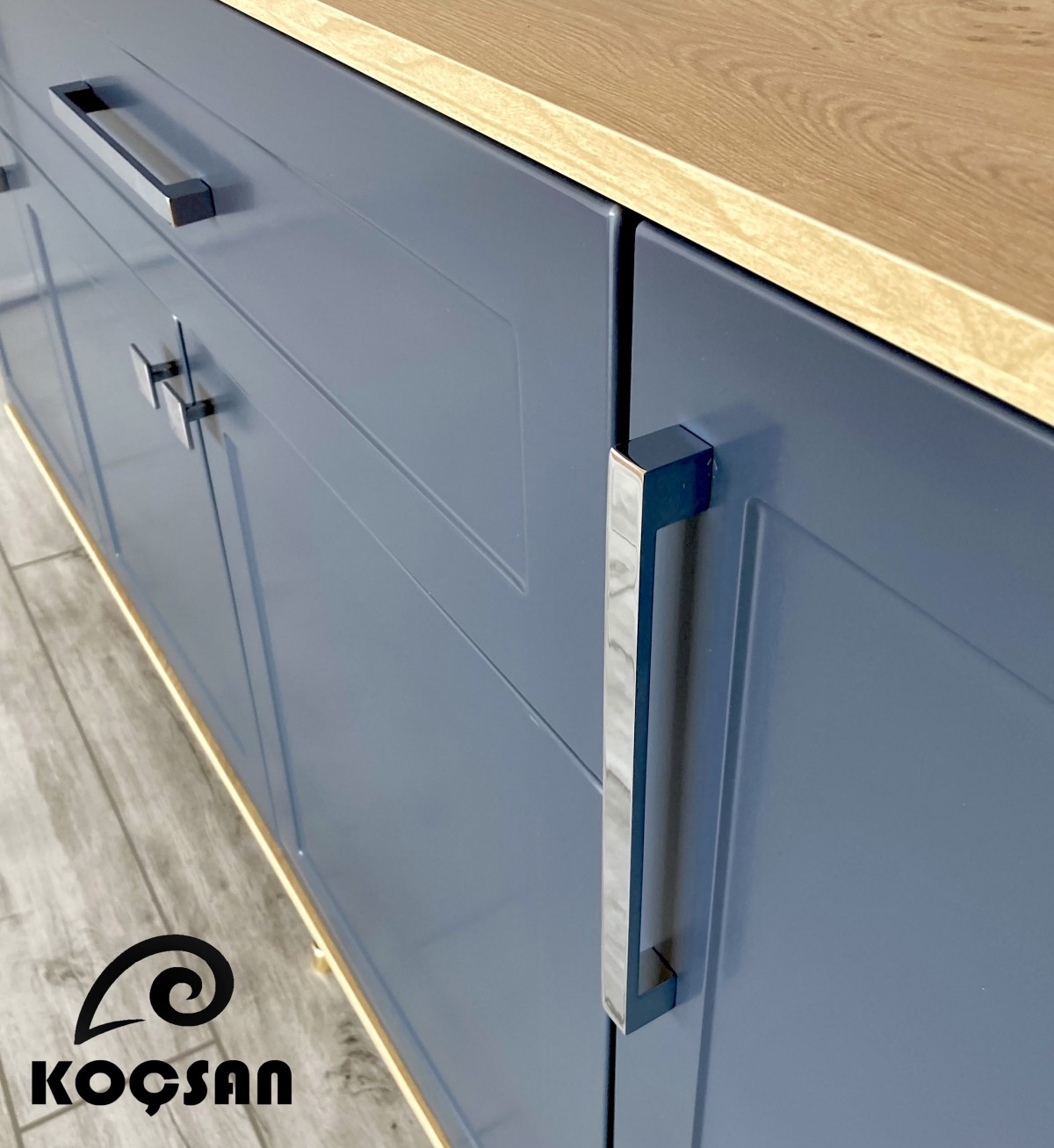 Nergis 160 mm Krom Kulp Lüks Country Mutfak Mobilya Dolap Çekmece Kulpu
