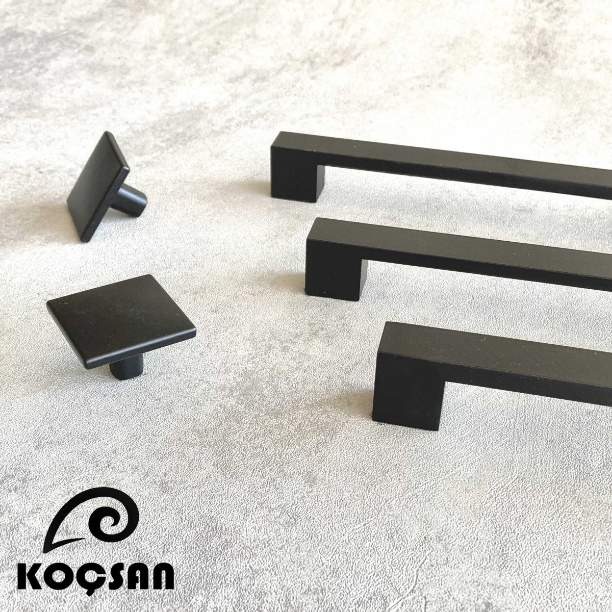 Nergis 160 mm Siyah Kulp Lüks Country Mutfak Mobilya Dolap Çekmece Kulpu