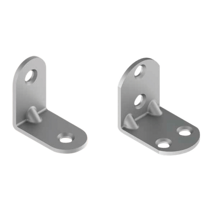 Metal Oval L Gönye Demir 2X23X30X30 mm