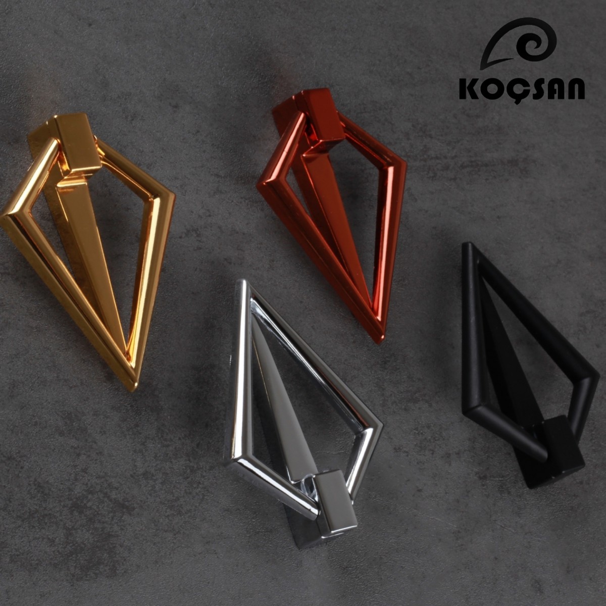 Triangle Siyah Kulp Lüks Country Mutfak Mobilya Dolap Çekmece Kulpu Triangle Siyah Kulp Lüks Country Mutfak Mobilya Dolap Çekmece Kulpu