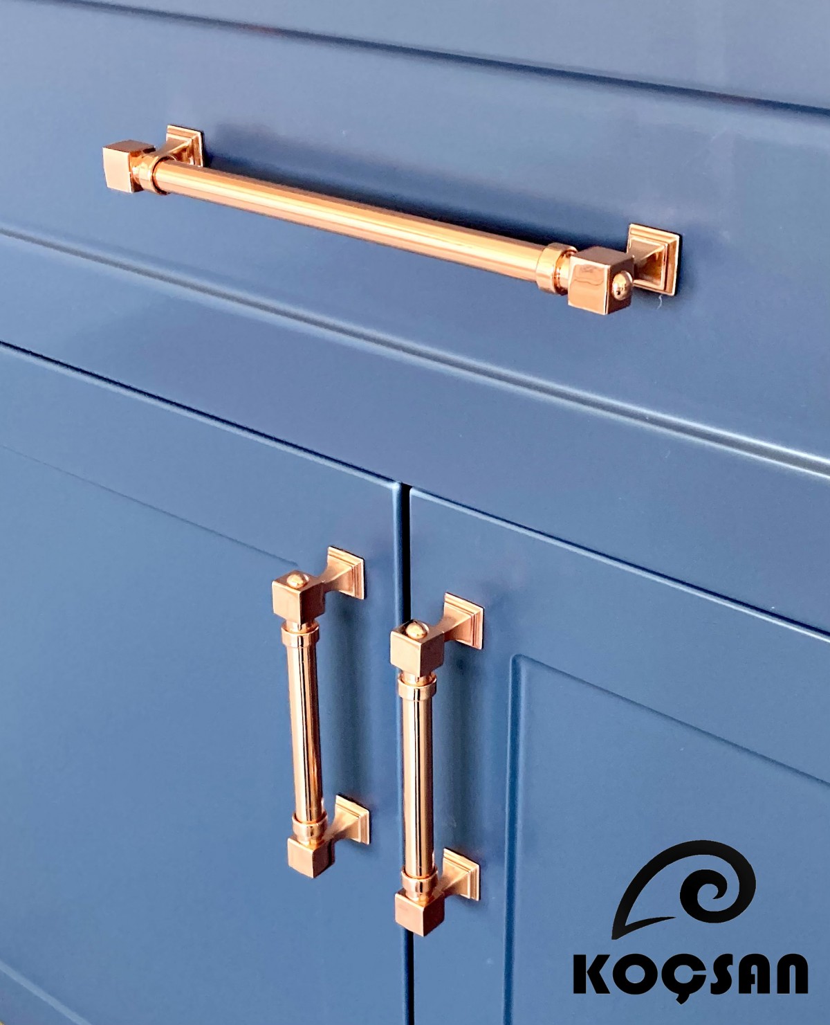 Zumra 192 mm Rose Kulp Lüks Country Mutfak Mobilya Dolap Çekmece Kulpu