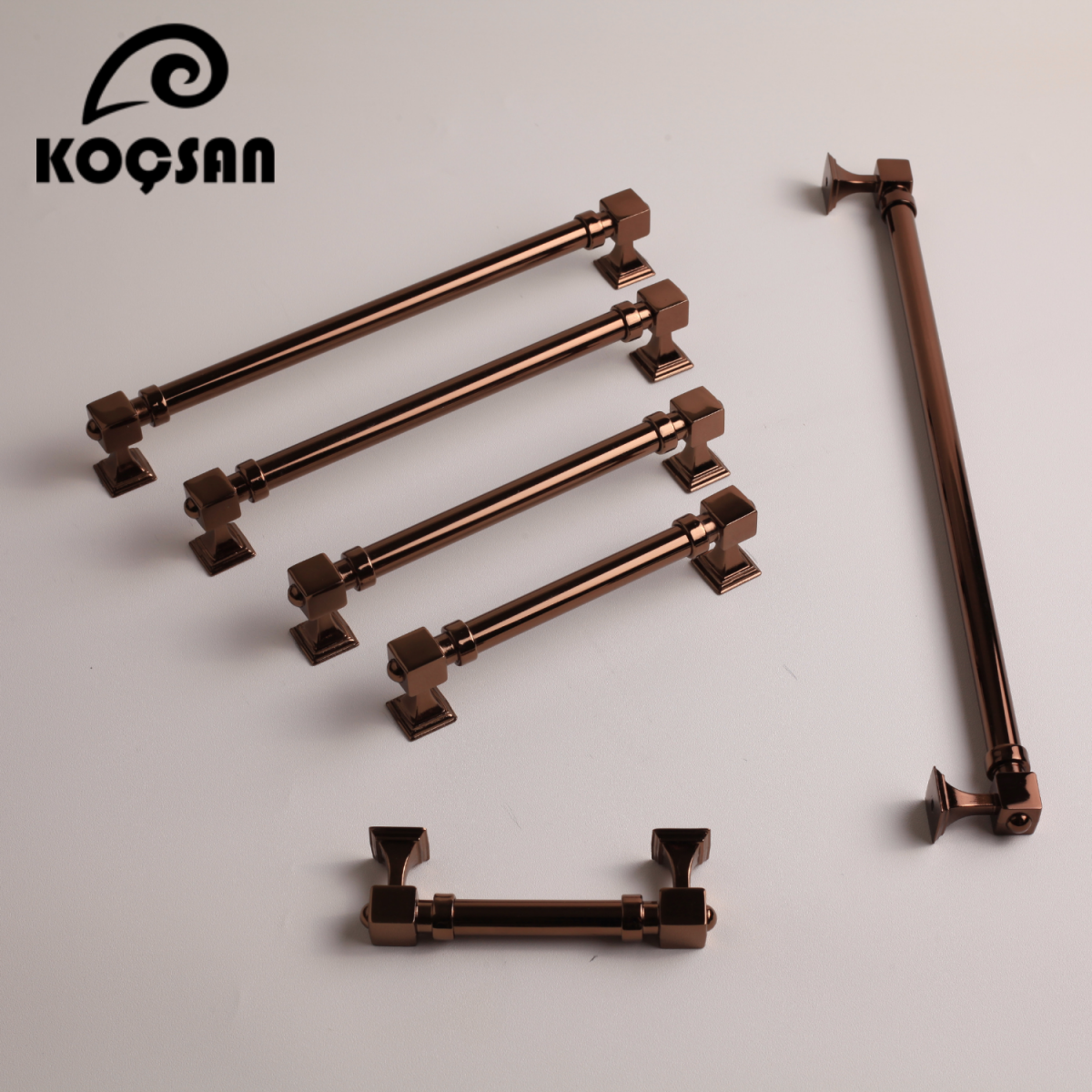 Zumra 224 mm Bronz Kulp Lüks Country Mutfak Mobilya Dolap Çekmece Kulpu