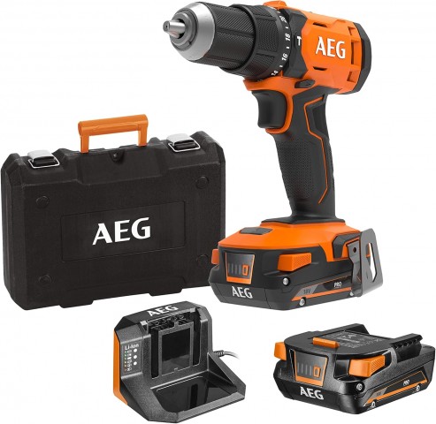 AEG BSB 18 G4-202 C 18V DARBELİ AKÜLÜ MATKAP 2.0 Ah