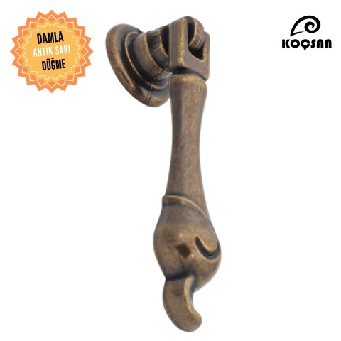 Damla Sarkaç Kulp Lüks Country Mutfak Mobilya Dolap Çekmece Kulpu