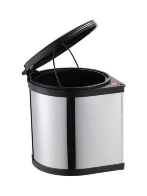 Dolap İçi Çöp Kovası Krom 11 lt