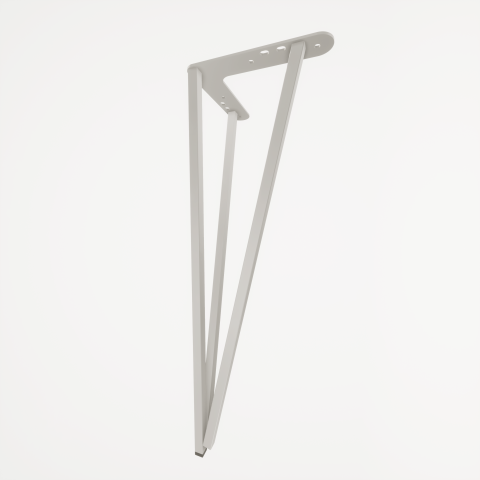 Eyfel Krom 40 cm Mobilya Ayağı, Lüks Metal Mobilya Ayak, Koltuk, Dolap, Şifonyer, Masa Ayak