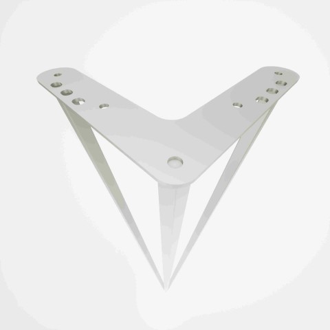 Eyfel Krom 40 cm Mobilya Ayağı, Lüks Metal Mobilya Ayak, Koltuk, Dolap, Şifonyer, Masa Ayak