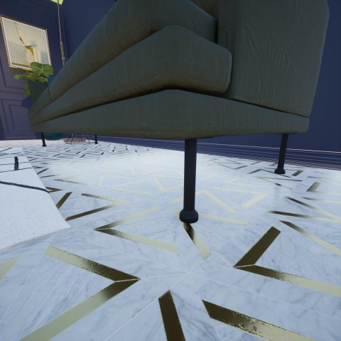 Gökçe Siyah 12 cm Mobilya Ayağı, Lüks Metal Mobilya Ayak, Koltuk, Dolap, Şifonyer, Masa Ayak