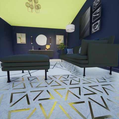 Gökçe Siyah 12 cm Mobilya Ayağı, Lüks Metal Mobilya Ayak, Koltuk, Dolap, Şifonyer, Masa Ayak