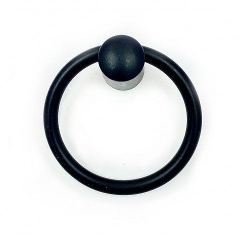 Halka Sarkac Siyah Kulp Lüks Country Mutfak Mobilya Dolap Çekmece Kulpu