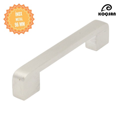 Hüma Kulp Lüks Country Mutfak Mobilya Dolap Çekmece Kulpu 96 mm-İnox