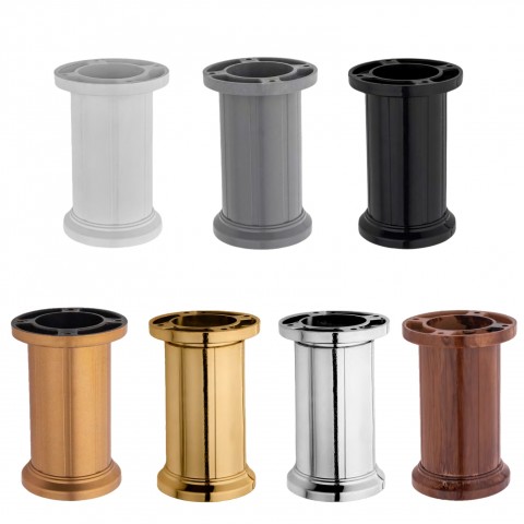 Jumbo Ayarlanabilir 10 Cm Plastik Mobilya Ayağı, Lüks Metal Mobilya Ayak, Koltuk, Dolap, Şifonyer Ayak