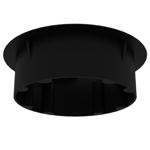 Masa Üstü Kablo Kanalı, Bilgisayar Kablo Kapağı 60 mm Siyah