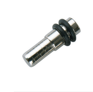Metal Çift Contalı Geçme Raf Pimi Nikel 6x20 mm