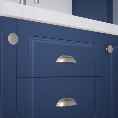Midye 128 mm Inox Kulp Lüks Country Mutfak Mobilya Dolap Çekmece Kulpu