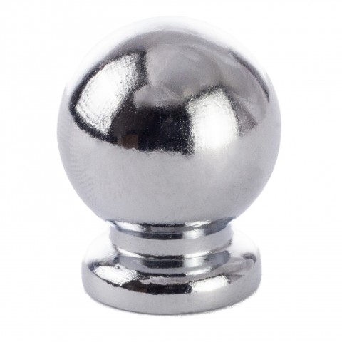 Misket 25 mm Krom Kulp Lüks Country Mutfak Mobilya Dolap Çekmece Kulpu