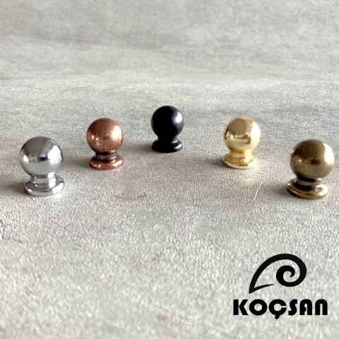 Misket 19 mm Antik Sarı Kulp Lüks Country Mutfak Mobilya Dolap Çekmece Kulpu