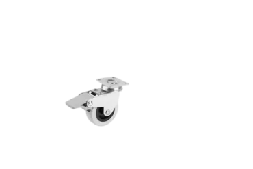 Mobilya Tekeri Frenli Tablalı Sarhoş Gri Teker 50 mm