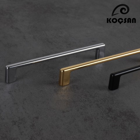 Narin 192 mm Krom Kulp Lüks Country Mutfak Mobilya Dolap Çekmece Kulpu