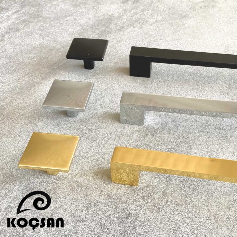 Nergis Kulp Lüks Country Mutfak Mobilya Dolap Çekmece Kulpu 224 mm Altın