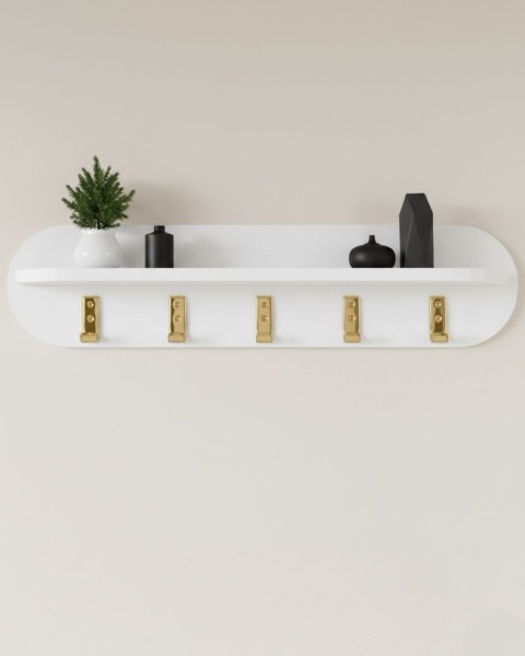 Oval Vestiyer Askısı, Antre & Hol Askılığı, Askılık, Duvara Monte 80x20 Cm Oval Vestiyer Askısı, Antre & Hol Askılığı, Askılık, Duvara Monte 80x20 Cm
